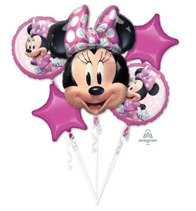 Minnie Mouse balloon bouquet