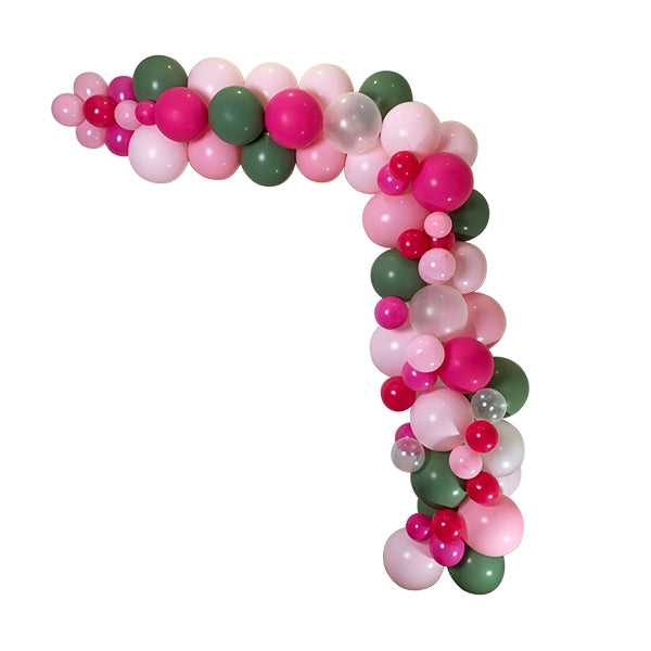 Balloon Arch Kit - Eucalyptus Pink