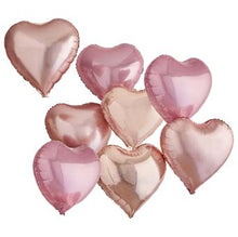 Load image into Gallery viewer, Customisable Heart Balloons With Stickers
