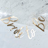 Bride to be banner