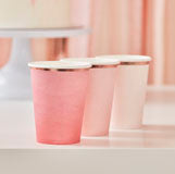 Pink mix cups