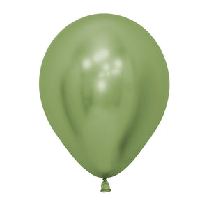 Reflex Lime Green 12 inch balloon pack (10)