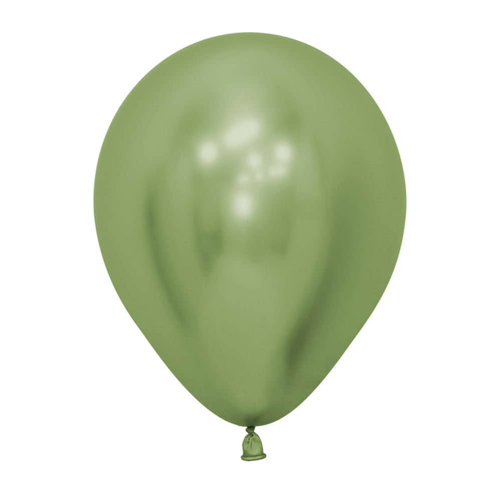 Reflex Lime Green 12 inch balloon pack (10)