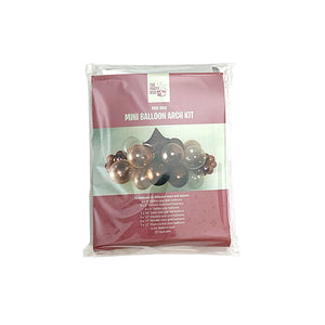Mini Balloon Arch Kit - Rose Gold