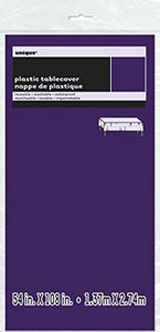 Purple table cover