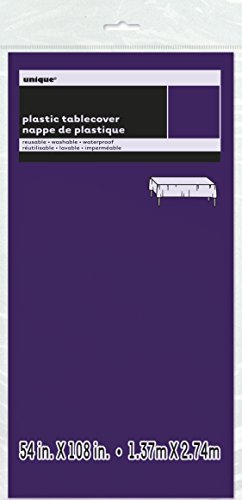Purple table cover