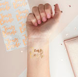 Team Bride temporary tattoos