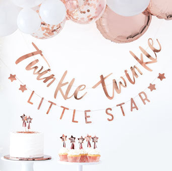Twinkle twinkle little star banner